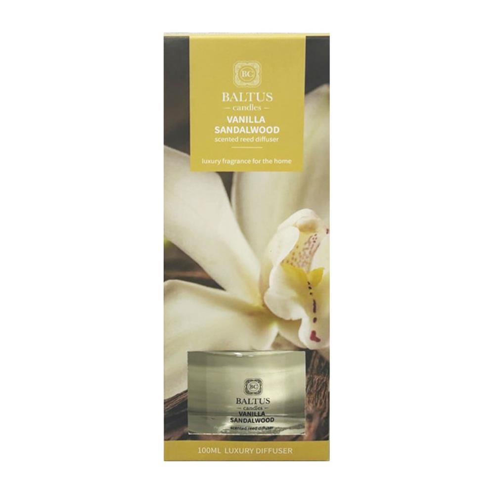 Baltus Vanilla & Sandalwood Reed Diffuser - 100ml £4.49